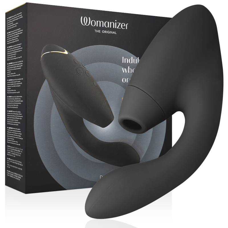Womanizer Duo 2 – Double stimulateur – Noir WOMANIZER