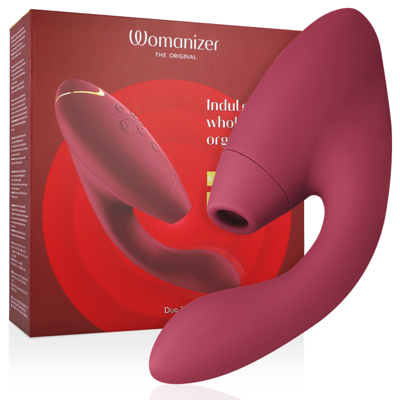 Womanizer Duo 2 – Double stimulateur – Bordeaux WOMANIZER