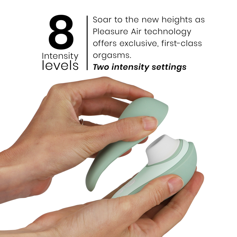 WOMANIZER - LIBERTY 2 STIMULATEUR DE CLITORIS ET ASPIRATION VERT CLAIR WOMANIZER