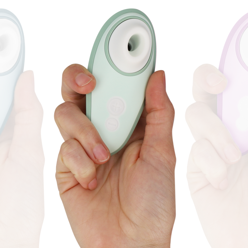WOMANIZER - LIBERTY 2 STIMULATEUR DE CLITORIS ET ASPIRATION VERT CLAIR WOMANIZER