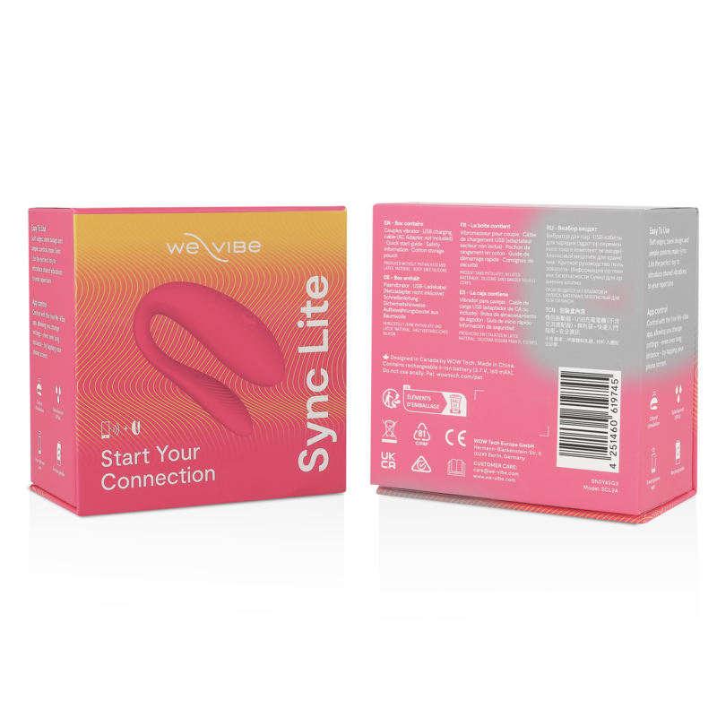 WE-VIBE - SYNC LITE STIMULATEUR DE CLITORIS ROSE WE-VIBE