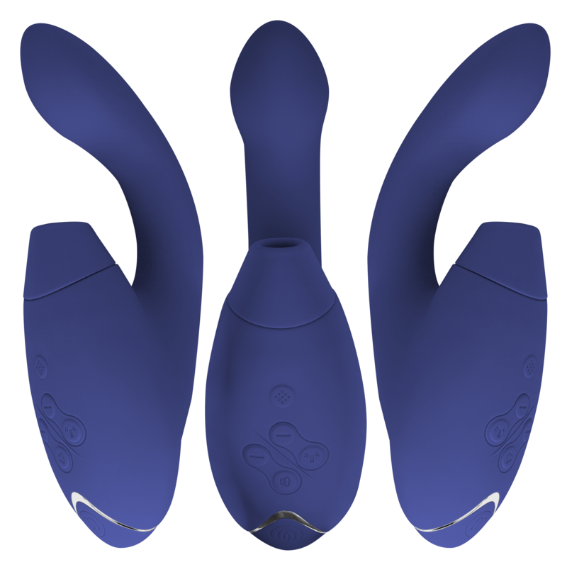 WOMANIZER - DUO 2 STIMULATEUR BLEU WOMANIZER