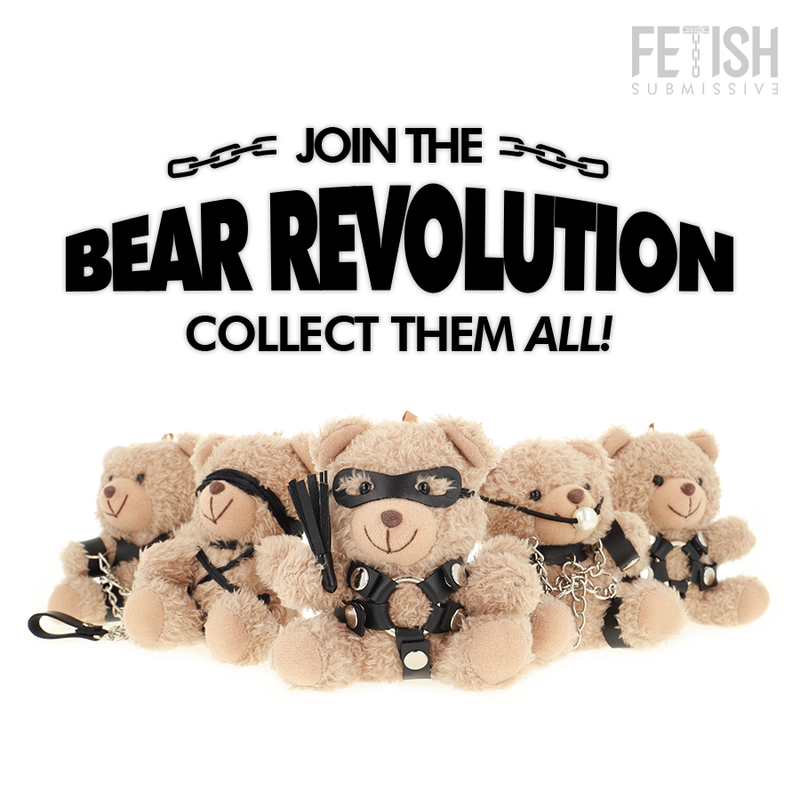 FETISH SUBMISSIVE - TED TEDDY BEAR MODÈLE BDSM 2 FETISH SUBMISSIVE REBEL TOYS