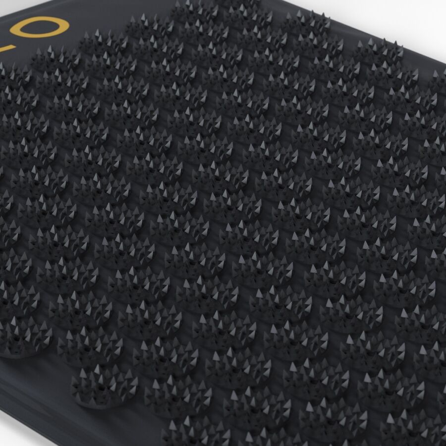 LELO - TAPIS D'ACUPRESSION POUR MASSAGE CORPOREL NOIR LELO