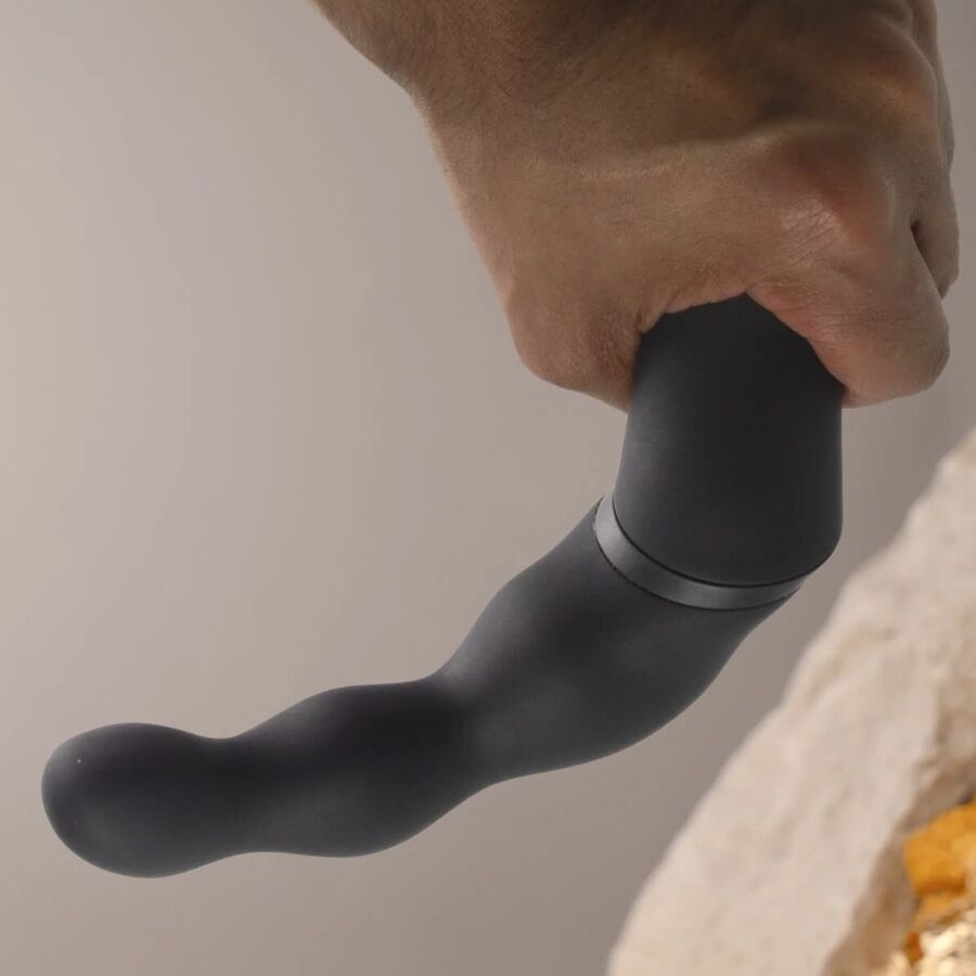 ROCKS-OFF - ADAPTATEUR DE VIBRATEUR PROSTATIQUE ET ANAL NOIR ROCKS-OFF