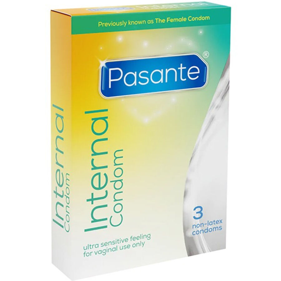 PASANTE - INTERNE PRÉSERVATIF SANS LATEX 3 UNITÉS PASANTE