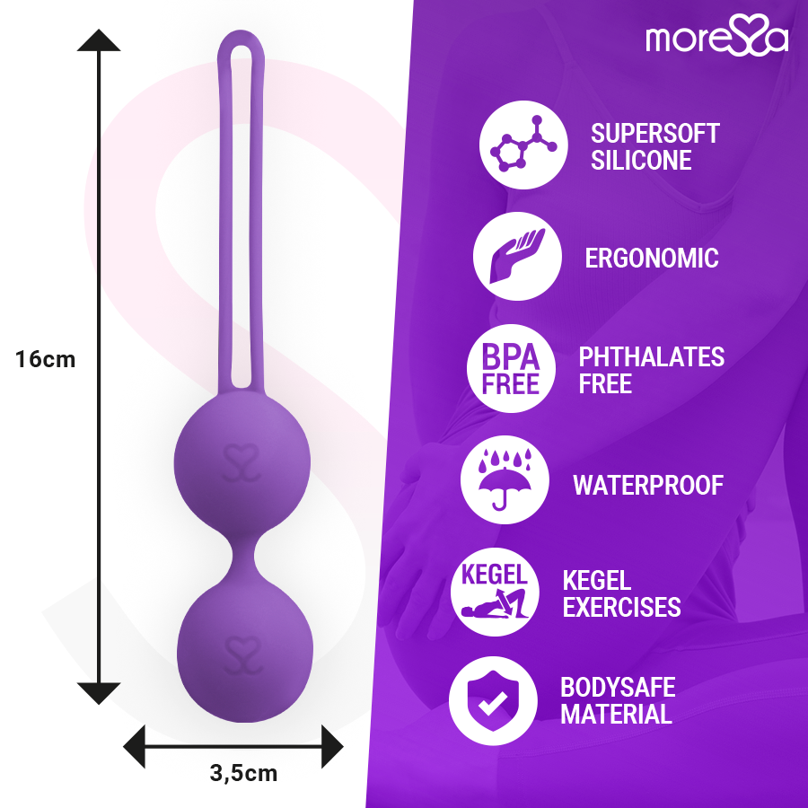 MORESSA - OSIAN DEUX SILICONE LILAS PREMIUM MORESSA