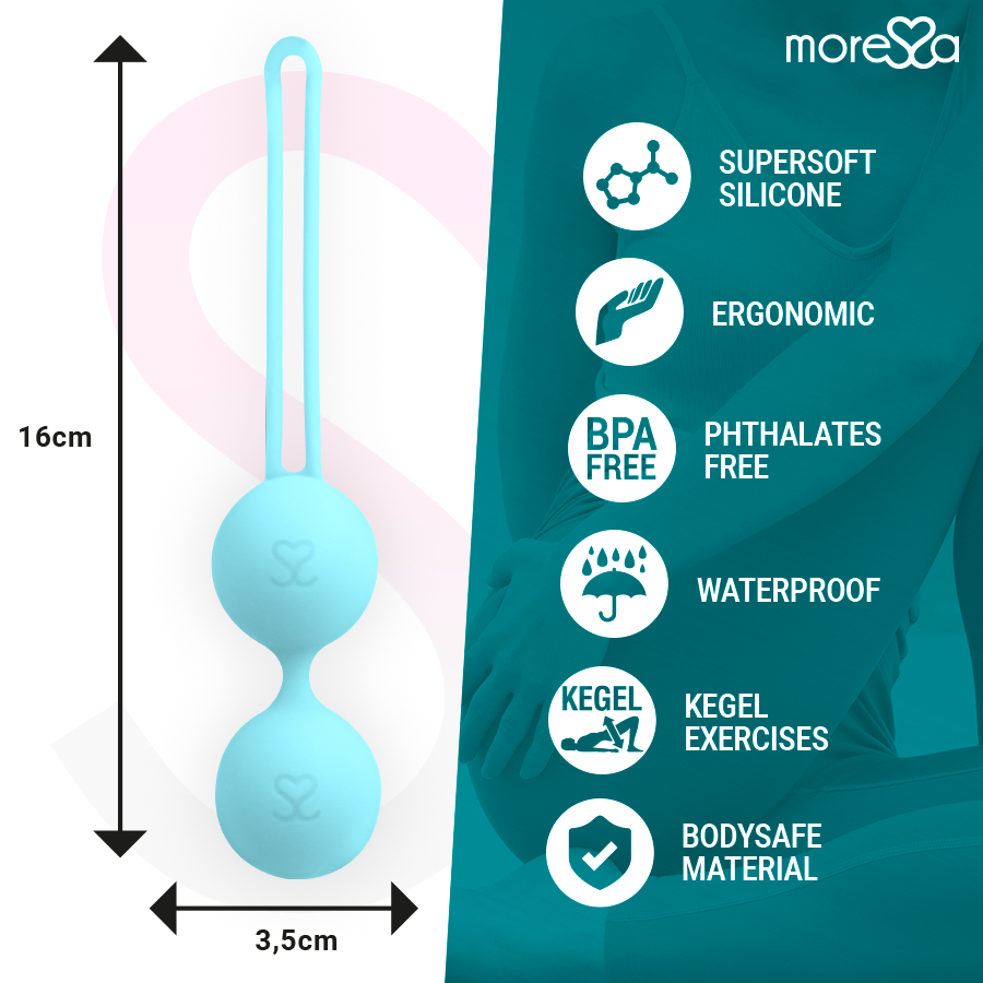 MORESSA - OSIAN DEUX SILICONE TURQUOISE PREMIUM MORESSA