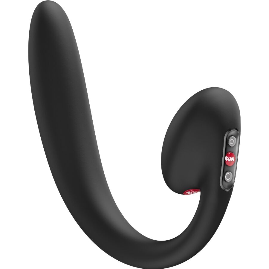FUN FACTORY - VIBRATEUR À DOUBLE IMPULSION D'AIR INSERABLE CRESCENDO NOIR FUN FACTORY