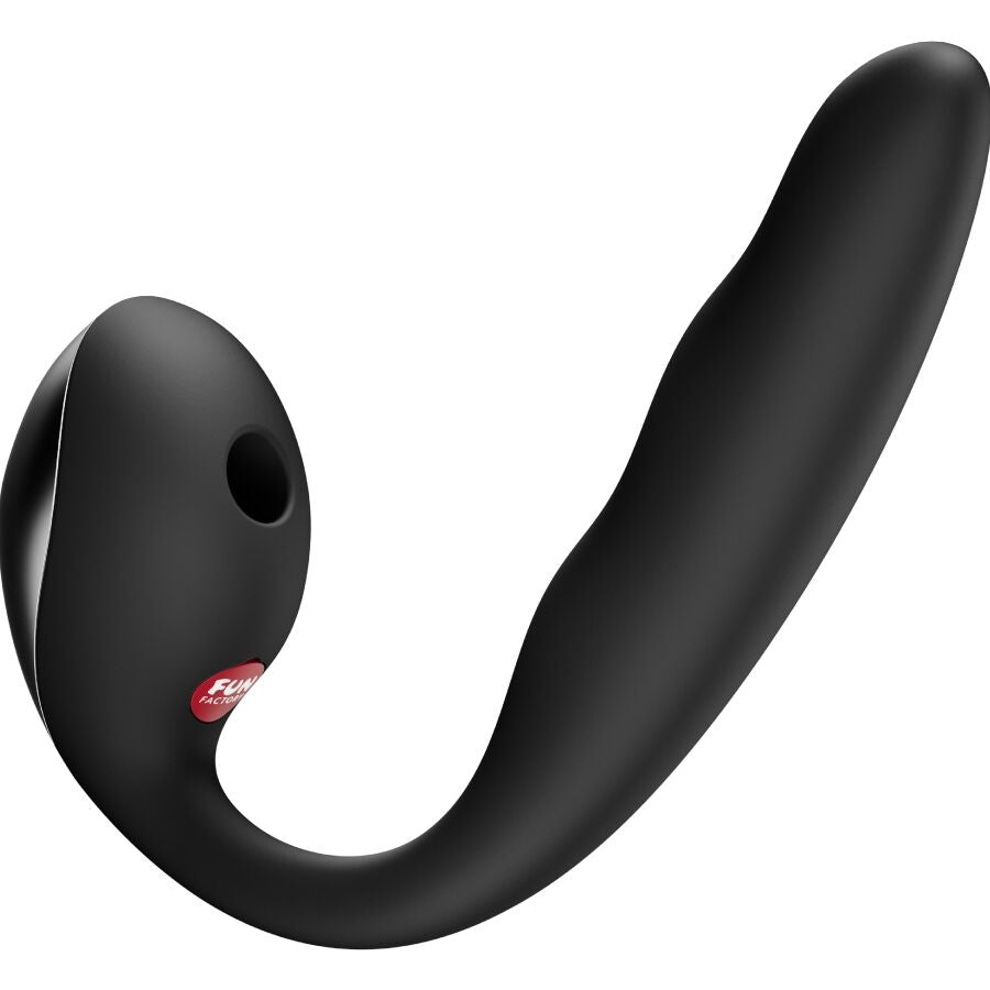 FUN FACTORY - ALLEGRO VIBRATEUR À DOUBLE IMPULSION D'AIR INSERABLE NOIR FUN FACTORY