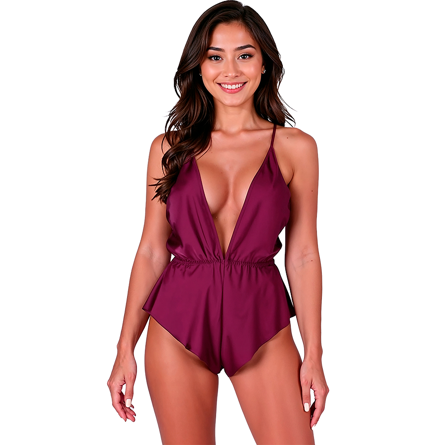 PASSION - SENSIE CORPS PRUNE L/XL PASSION WOMAN TEDDIES