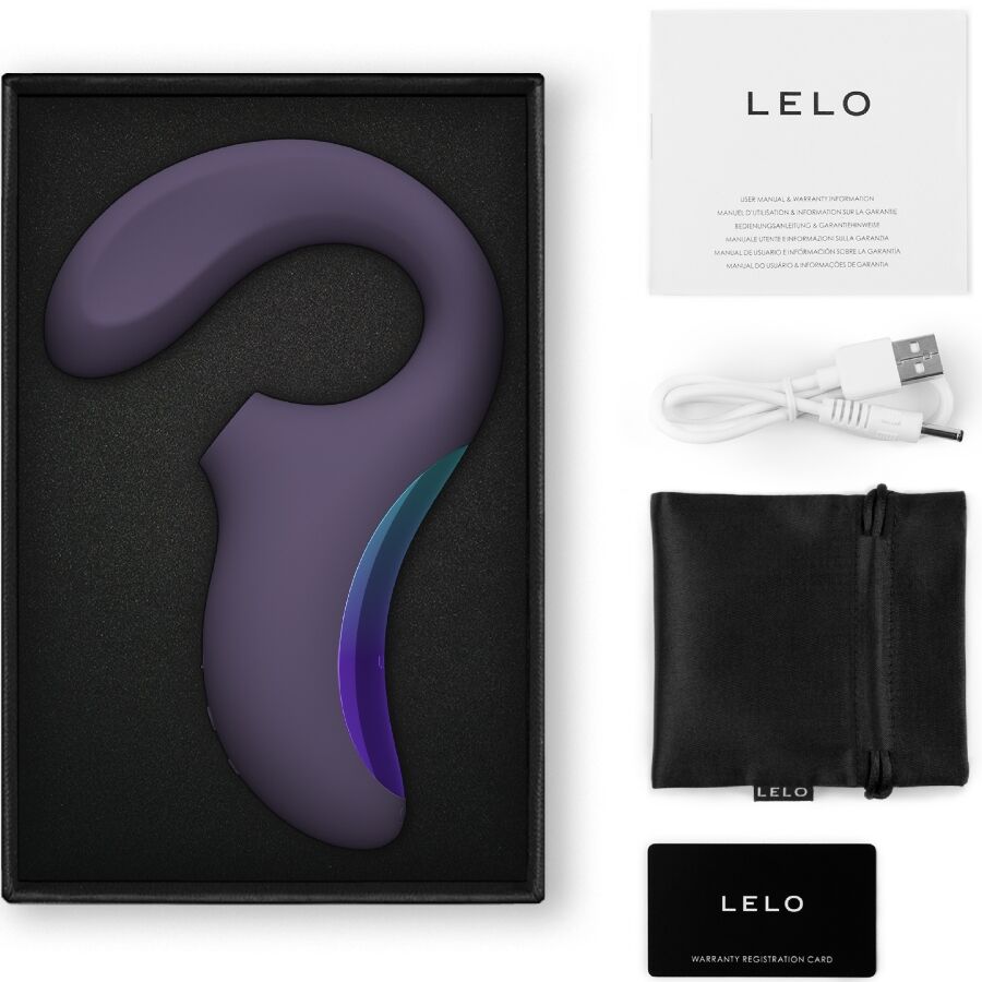 LELO - ENIGMA WAVE MASSEUR TRIPLE VIBRATION CYBER PURPLE LELO