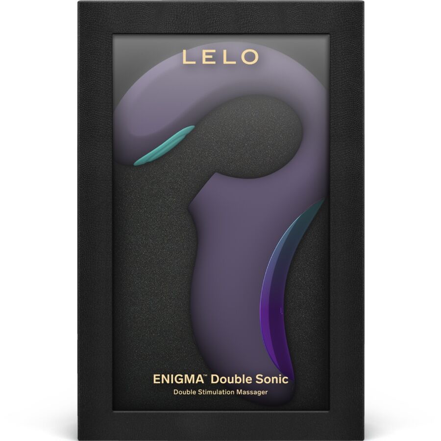 LELO - ENIGMA DOUBLE VIBRATEUR SONIQUE POINT G CYBER VIOLET LELO