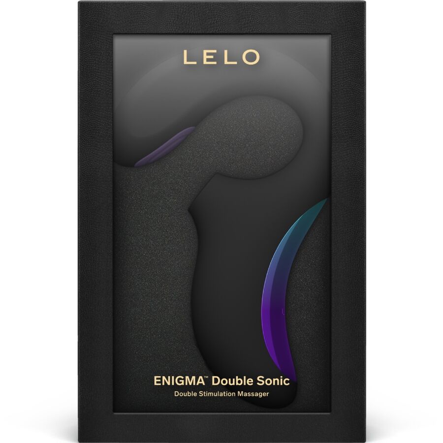 LELO - ENIGMA DOUBLE VIBRATEUR SONIC POINT G NOIR LELO