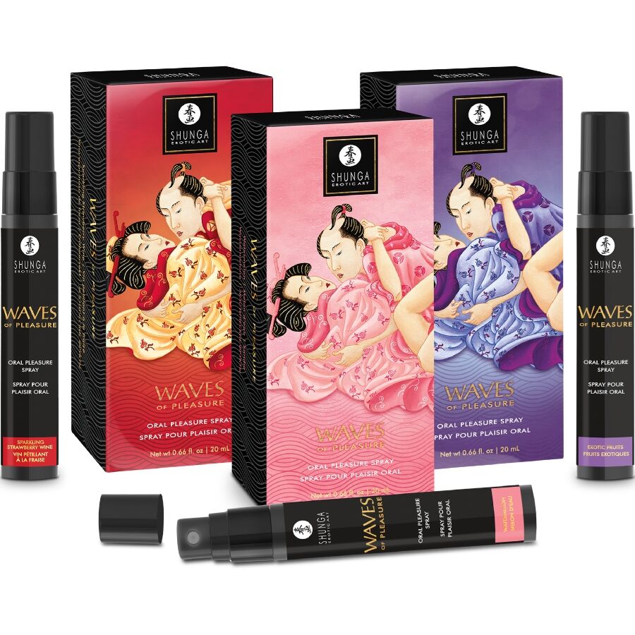 SHUNGA - WAVES PLAISIR SPRAY ORAL SÉDUCTEUR FRUITS EXOTIQUES 20 ML SHUNGA APHRODISIACS