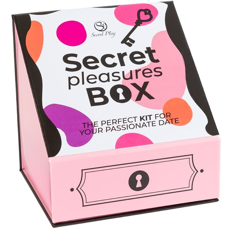 SECRET PLAY - COFFRET DE PLAISIRS POUR COUPLES : DÉS + BALLE VIBRANTE + STYLO À PLUME SECRETPLAY 100% GAMES