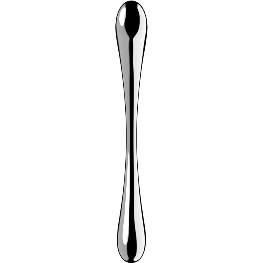 SATISFYER - COSMIC CREST 1 GODEMICHET DOUBLE EXTRÉMITÉ EN ACIER INOXYDABLE SATISFYER DILDO