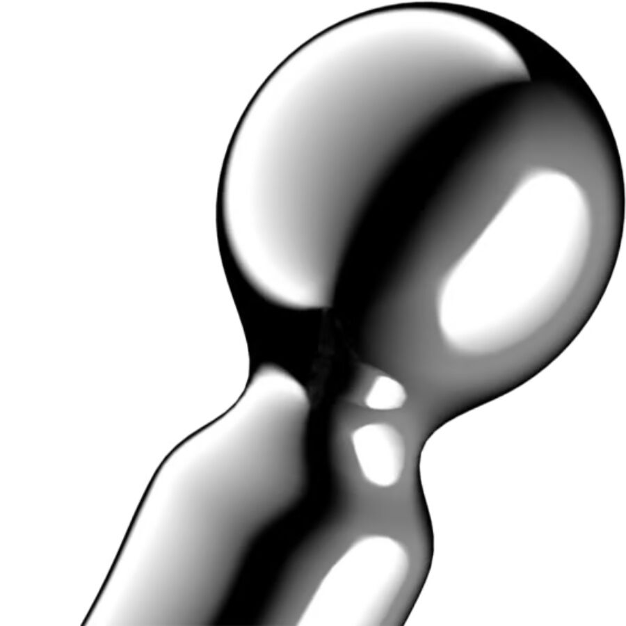 SATISFYER - STAR FORCE 2 GODEMICHET DOUBLE EN ACIER INOXYDABLE SATISFYER DILDO