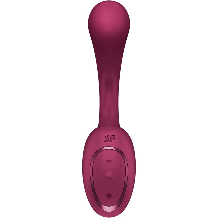 SATISFYER - G FOR GODDESS 2 BOUTEILLE VIBRATEUR LAPIN BORDEAUX SATISFYER VIBRATOR