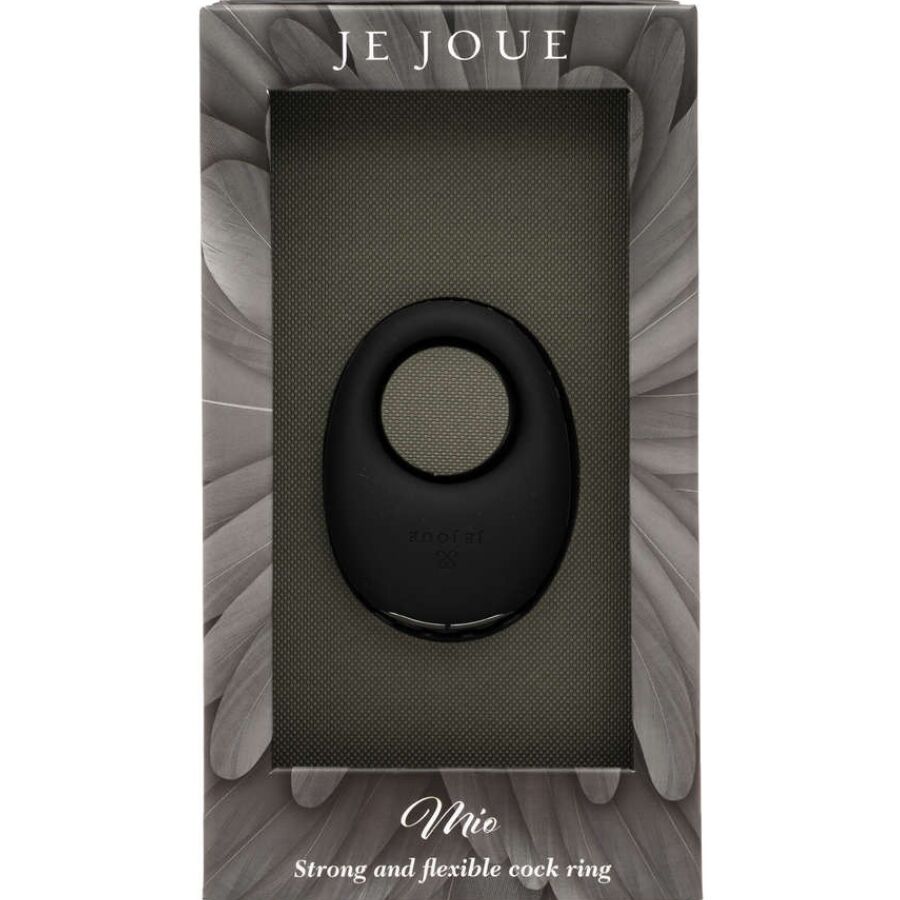 JE JOUE - MIO ANNEAU VIBRATEUR NOIR JE JOUE