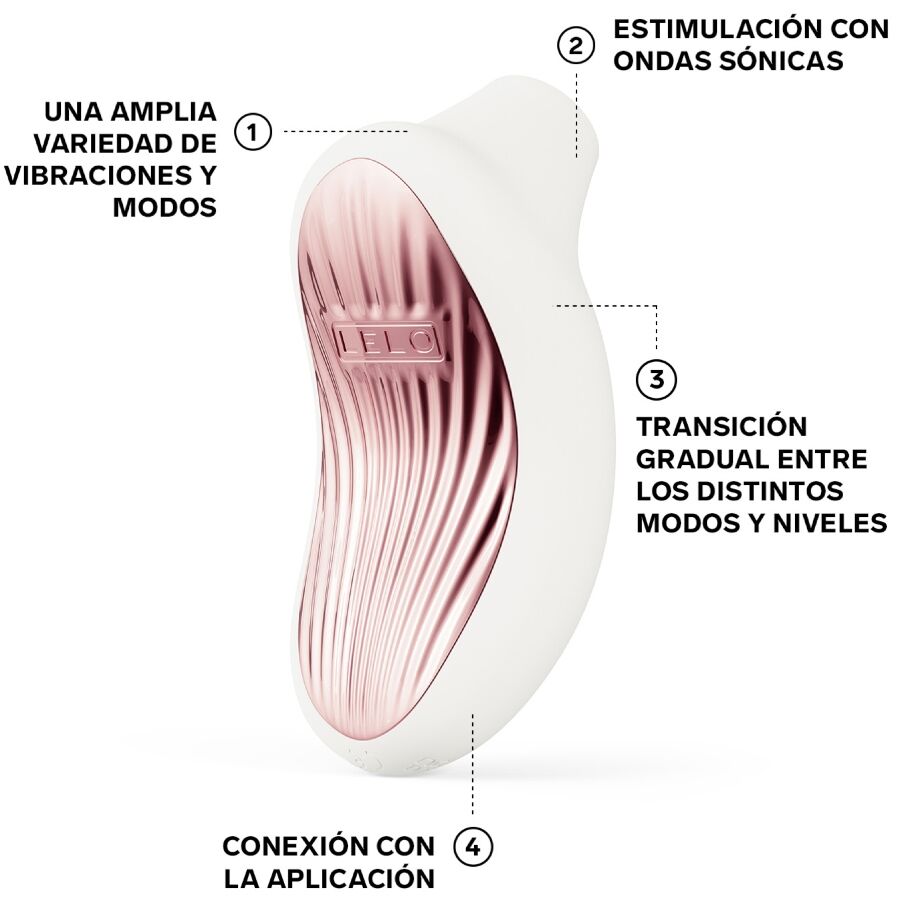 LELO - SONA 3 CRÈME DE MASSAGE CLITORAL SONIC LELO