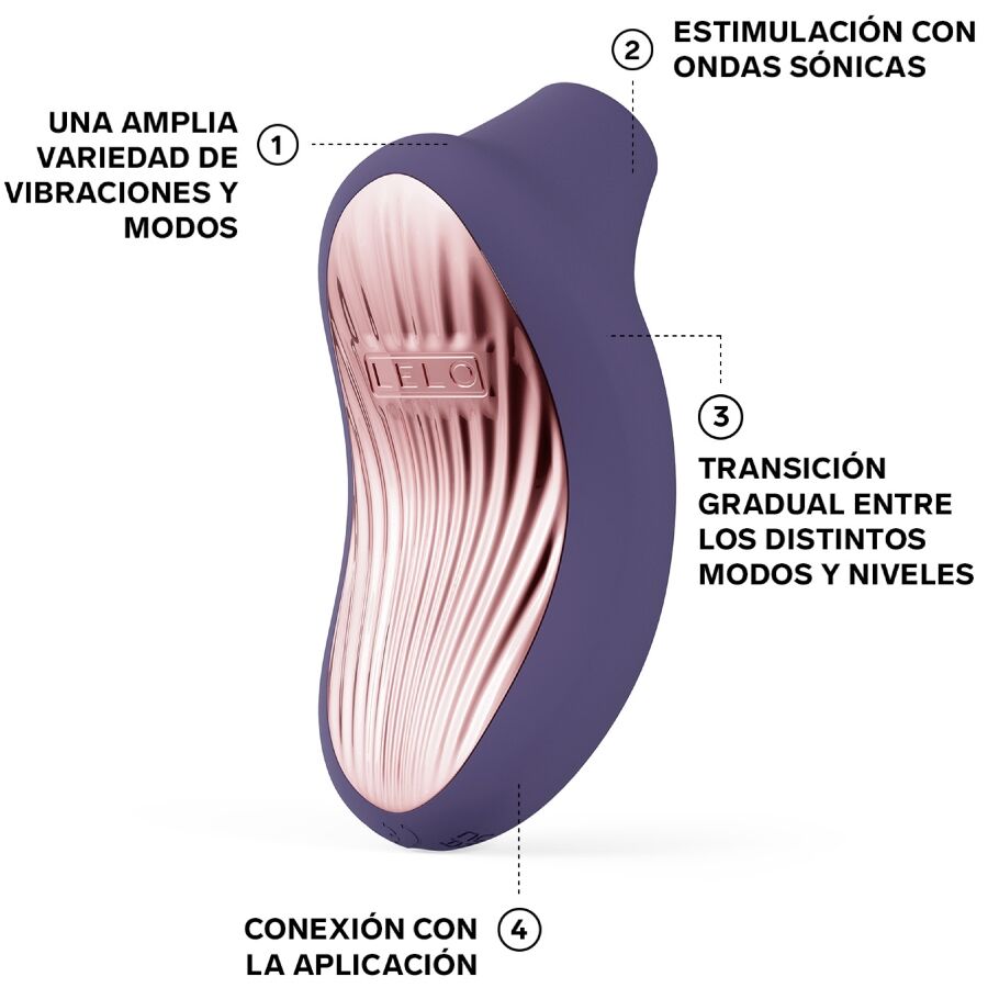 LELO - SONA 3 MASSEUR CLITORIAL SONIQUE CYBER VIOLET LELO
