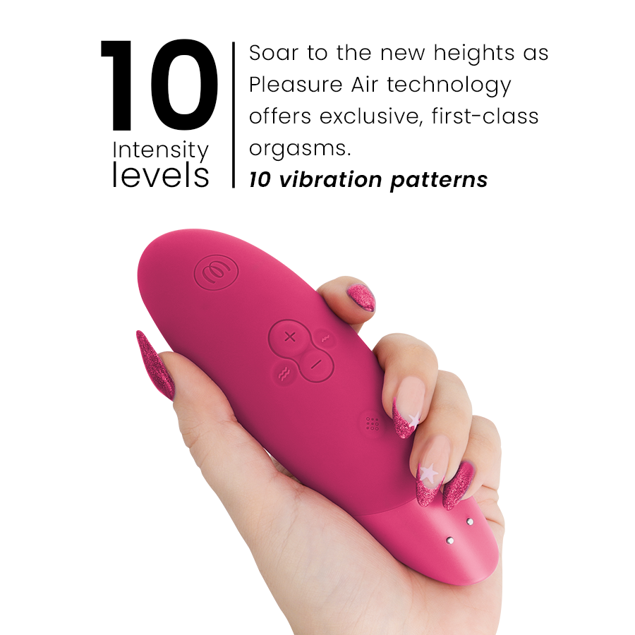 WOMANIZER - STIMULATEUR CLITORIAL AMÉLIORANT ROSE VIBRANT WOMANIZER