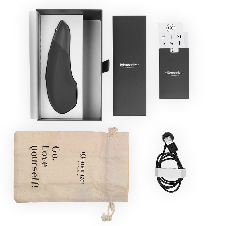 WOMANIZER - STIMULATEUR CLITORIAL NOIR WOMANIZER