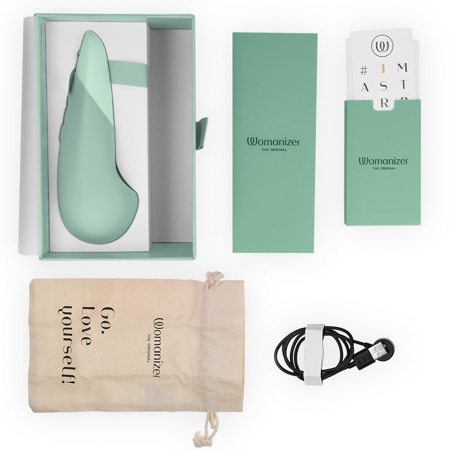 WOMANIZER - VIBROMASSEUR SILENCIEUX VIBE LAY-ON SAGE WOMANIZER