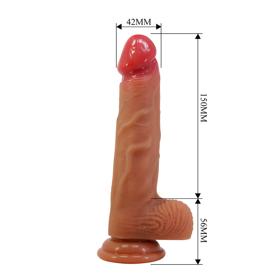 PRETTY LOVE - LISLE GODE RÉALISTE AVEC VENTOUSE 20,6 CM -Ø- 4,2 CM DILDOS