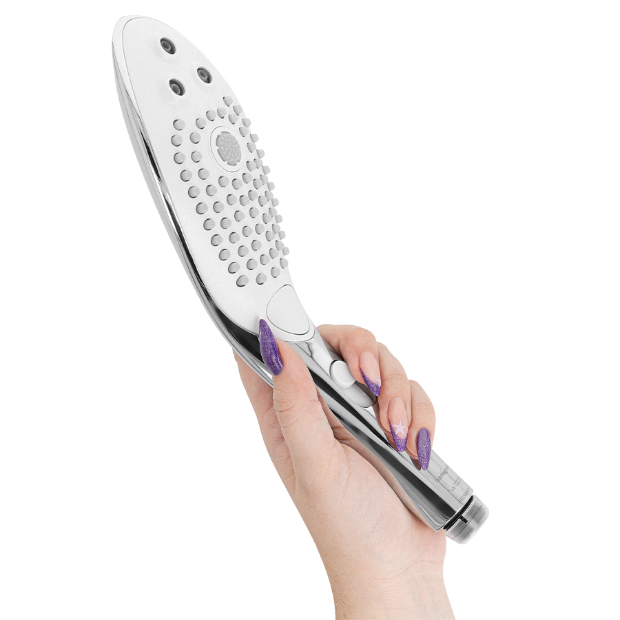 WOMANIZER - POMMEAU DE DOUCHE STIMULANT CLITORIAL WAVE CHROME WOMANIZER