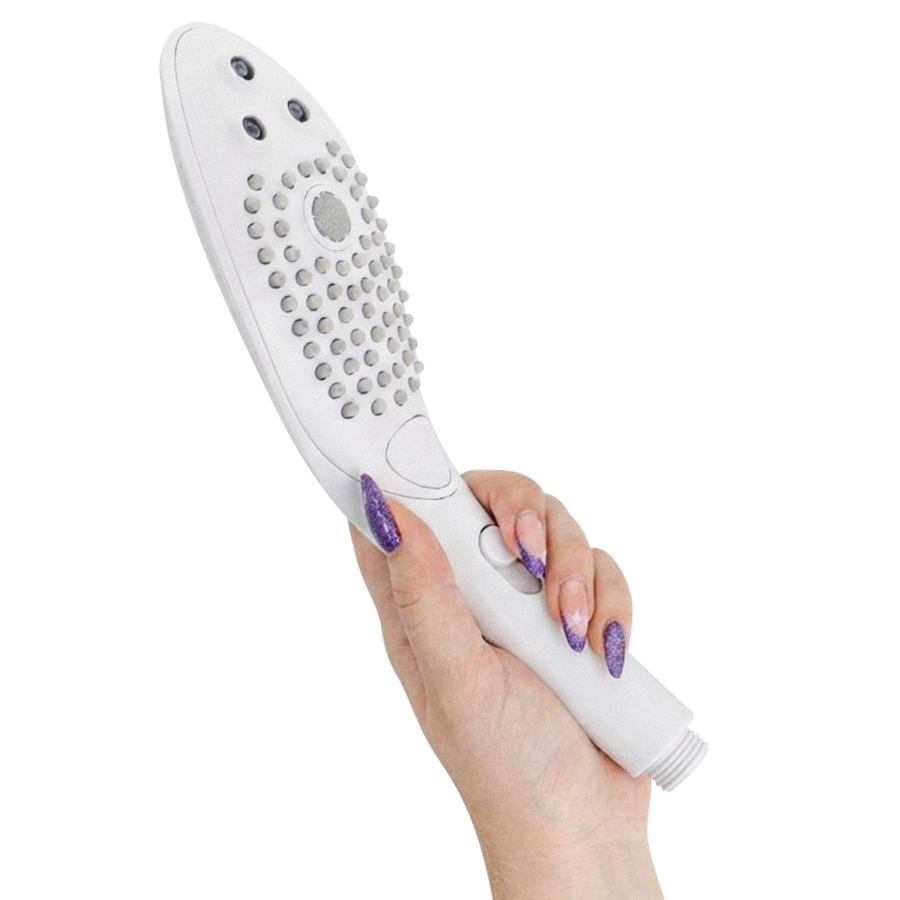 WOMANIZER - POMMEAU DE DOUCHE STIMULANT CLITORIAL WAVE BLANC WOMANIZER