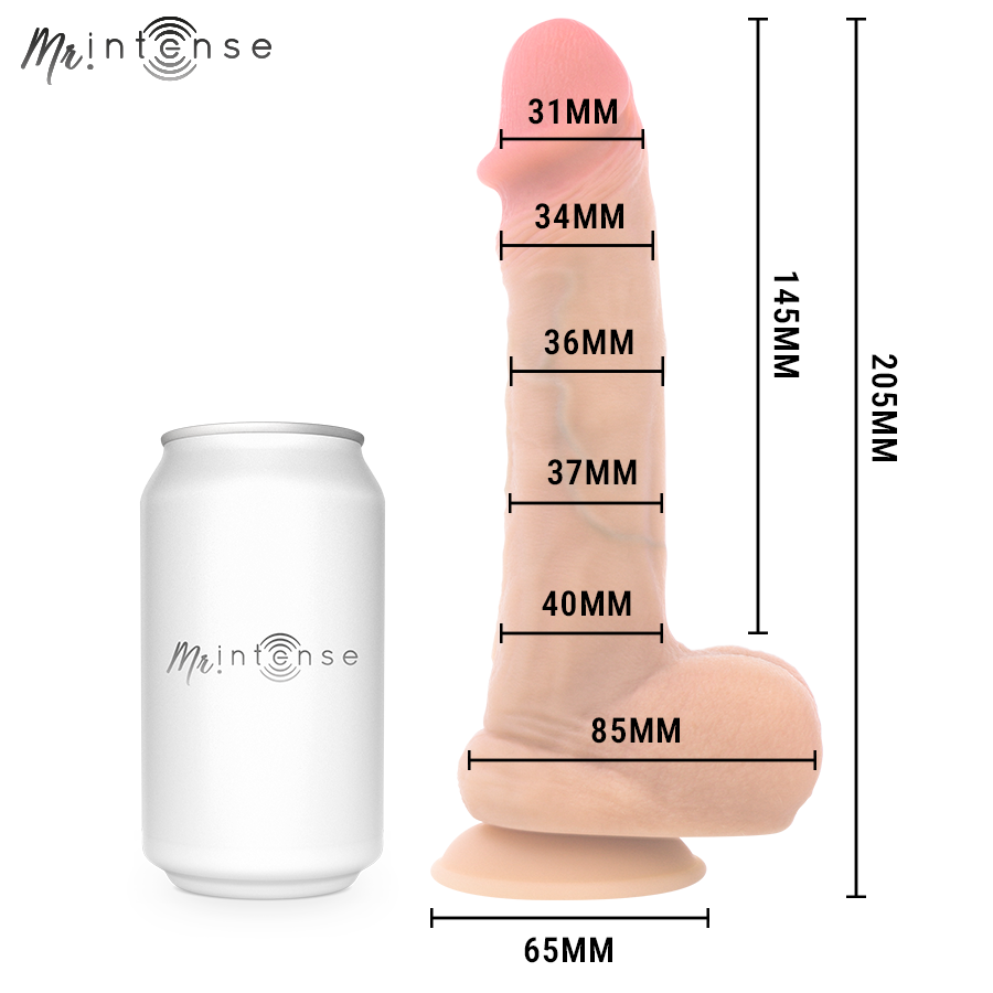 MR INTENSE - DANNY GODEMICHET ÉJACULANT EN SILICONE 20,5 CM -Ø- 4 CM MR. INTENSE DILDOS