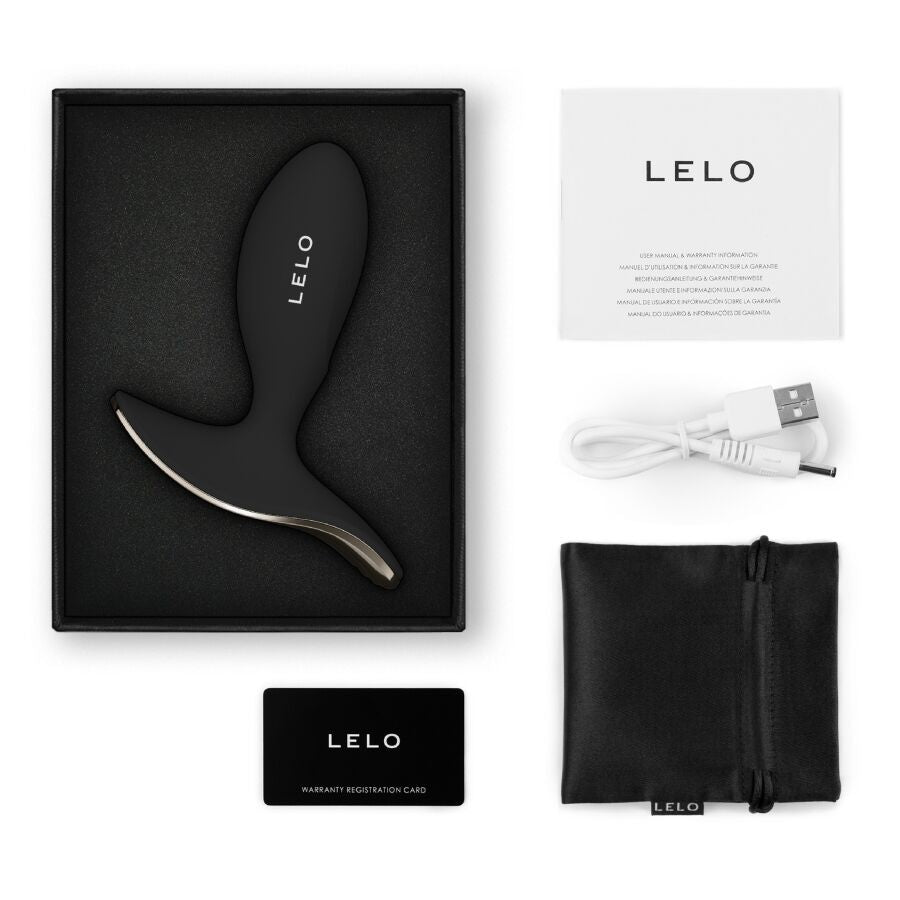LELO - SURFER 2 PLUG VIBRANT ANAL UNISEXE NOIR LELO