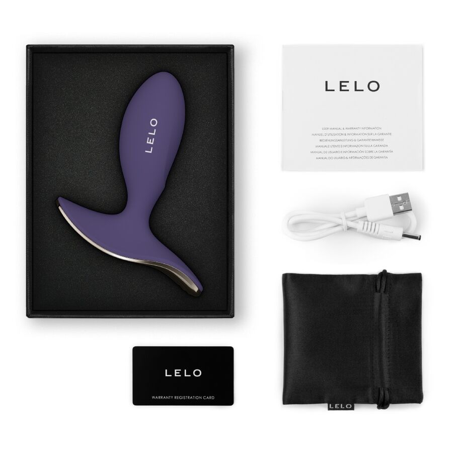 LELO - SURFER 2 PLUG VIBRANT ANAL UNISEXE CYBER VIOLET LELO