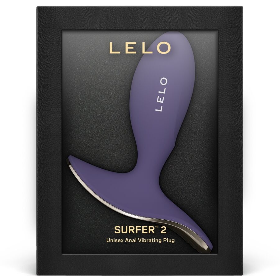 LELO - SURFER 2 PLUG VIBRANT ANAL UNISEXE CYBER VIOLET LELO