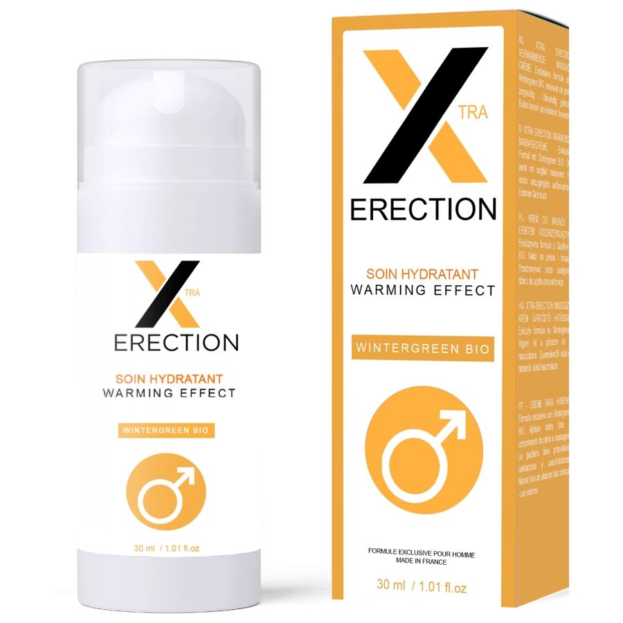 RUF - X ERECTION CRÈME ÉRECTILE À EFFET CHAUFFANT 30 ML RUF