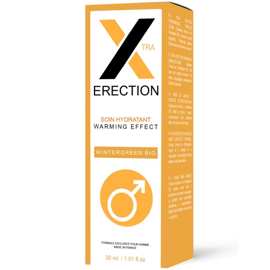 RUF - X ERECTION CRÈME ÉRECTILE À EFFET CHAUFFANT 30 ML RUF