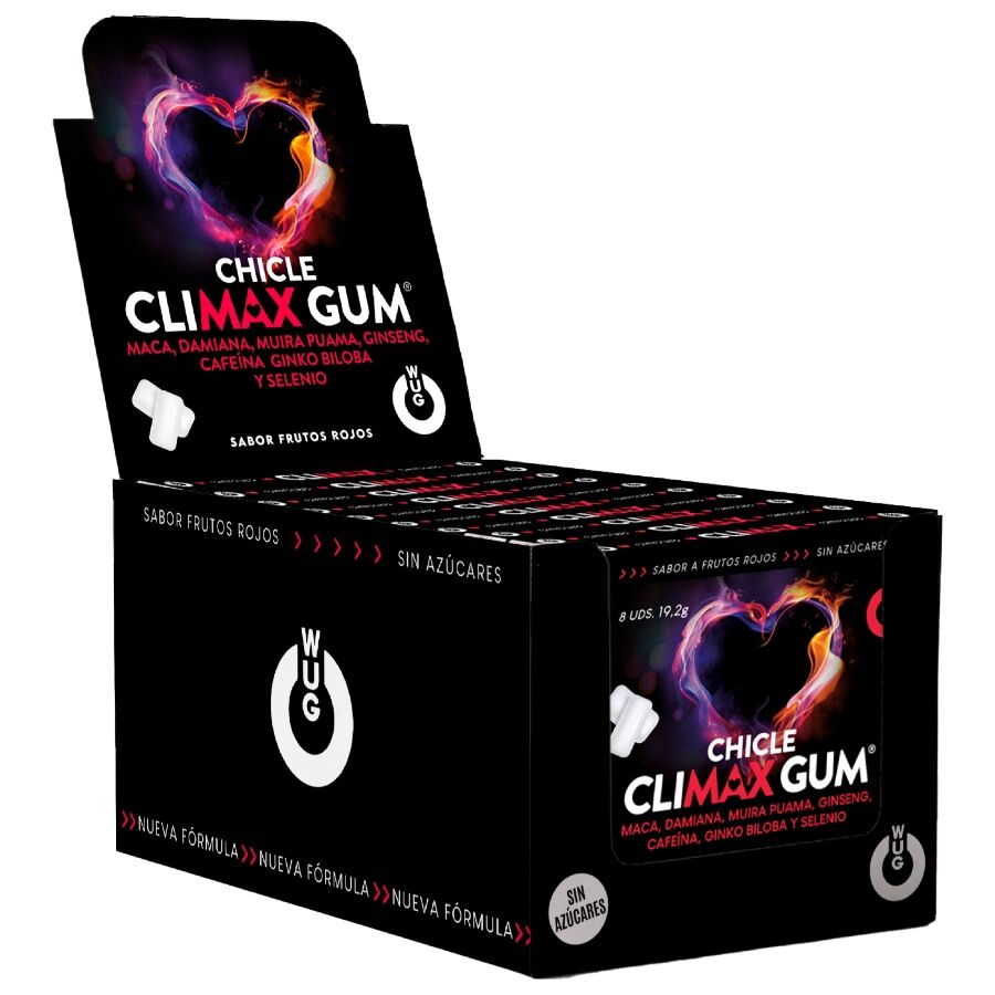 WUG SEX SENSE - CLIMAX | PRÉSENTOIR 12 X 8 UNITÉS WUG SEX SENSE