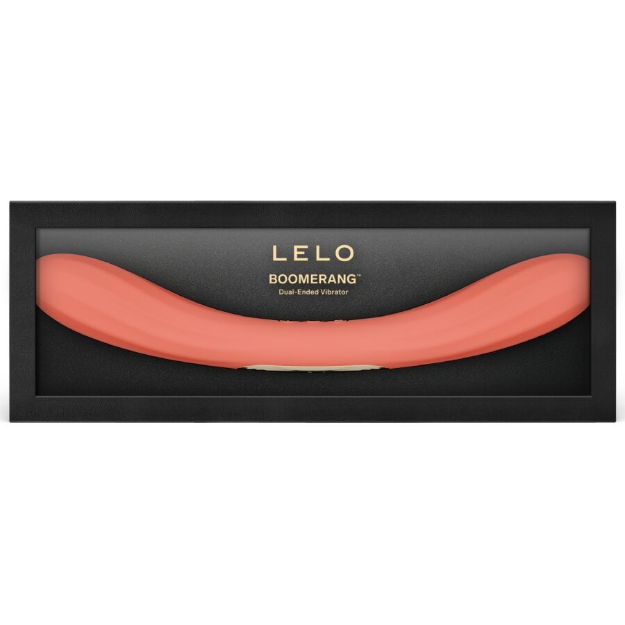 LELO - BOOMERANG VIBRATEUR DOUBLE EXTENSION ROUGE CORAIL LELO