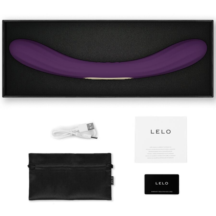 LELO - BOOMERANG VIBRATEUR À DOUBLE EXTRÉMITÉ VIOLET LELO