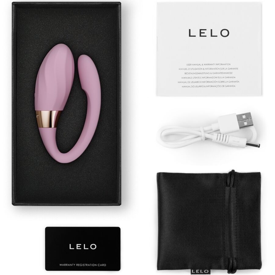 LELO - TIANI TWIST VIBRATEUR POUR COUPLES ROSE PÂLE LELO