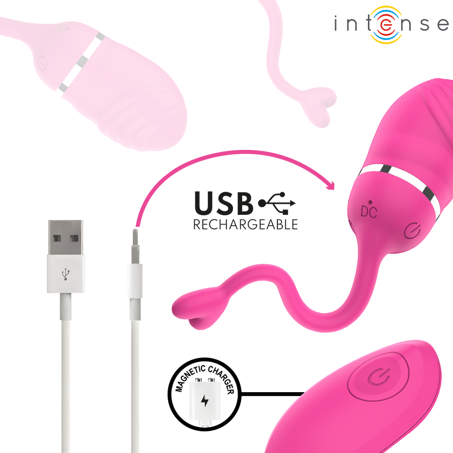 INTENSE - SOOKIE ŒUF VIBRANT ROSE À TÉLÉCOMMANDE INTENSE REMOTE CONTROL