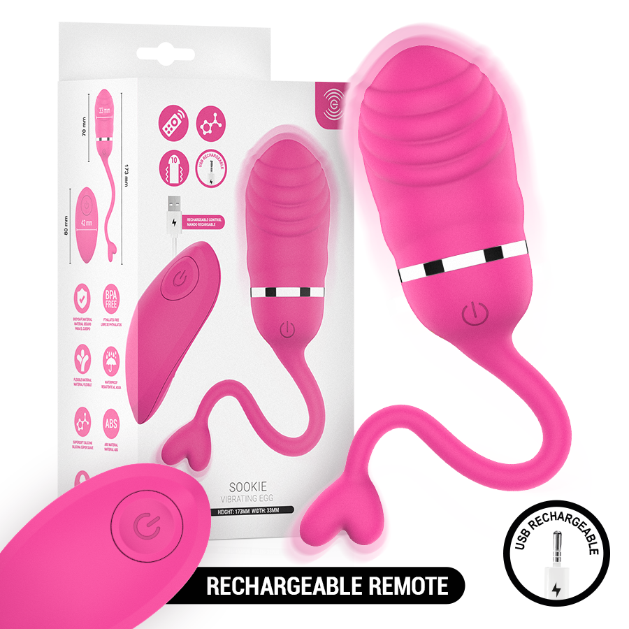 INTENSE - SOOKIE ŒUF VIBRANT ROSE À TÉLÉCOMMANDE INTENSE REMOTE CONTROL