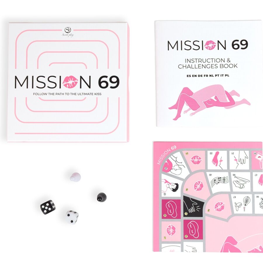 SECRET PLAY - JEU DE SOCIÉTÉ POUR COUPLES "MISSION 69" SECRETPLAY 100% GAMES