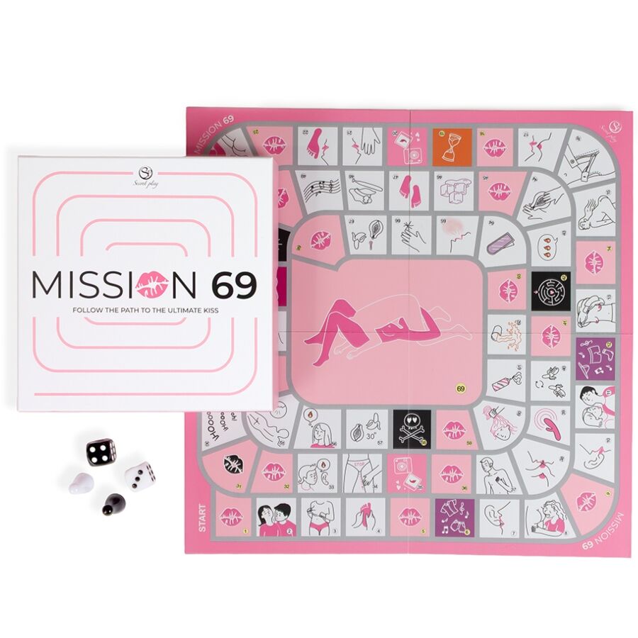 SECRET PLAY - JEU DE SOCIÉTÉ POUR COUPLES "MISSION 69" SECRETPLAY 100% GAMES