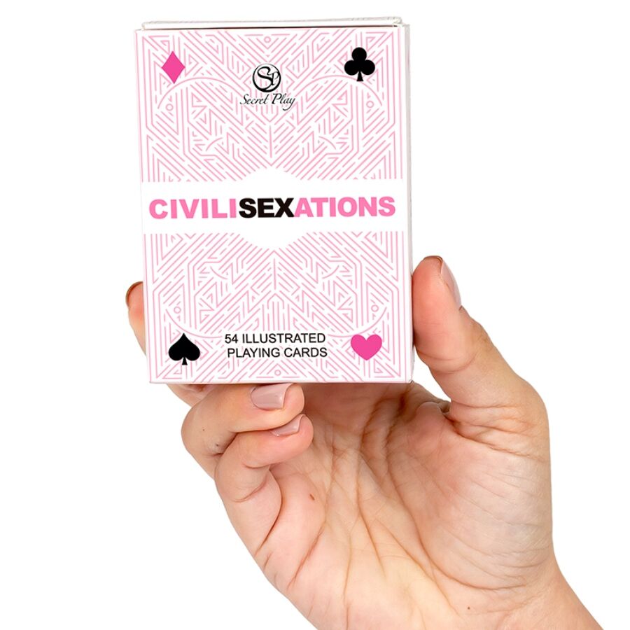SECRET PLAY - JEU DE CARTES POUR COUPLES "CIVILISEXATIONS" SECRETPLAY 100% GAMES
