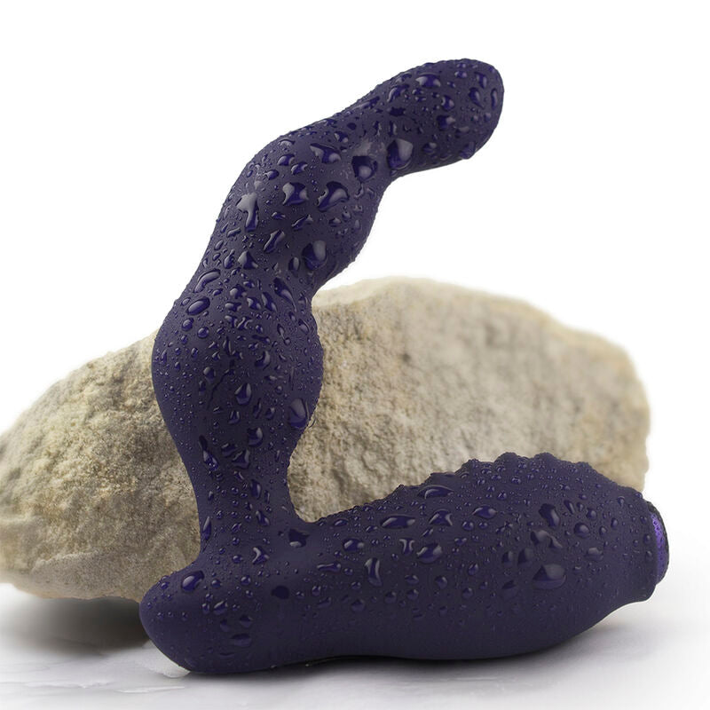 ROCKS-OFF - MINI BAGUETTE RECHARGEABLE 16 FONCTIONS ROSE PIVOINE ROCKS-OFF