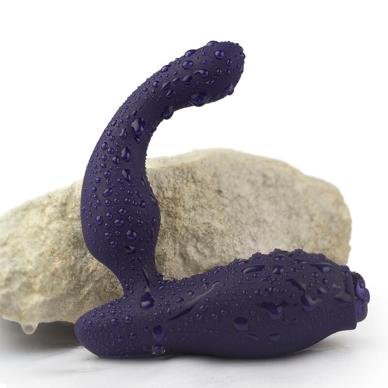 ROCKS-OFF - MINI BAGUETTE RECHARGEABLE 16 FONCTIONS ROSE PIVOINE ROCKS-OFF