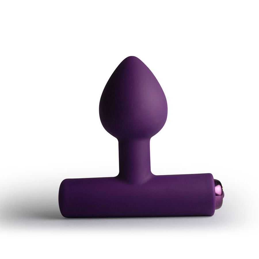 ROCKS-OFF - MINI BAGUETTE RECHARGEABLE 16 FONCTIONS ROSE PIVOINE ROCKS-OFF